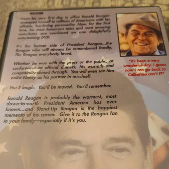 2/$6 Stand up Reagan / Wings over Grand Canyon DVD Bundle - Picture 3 of 7